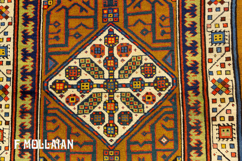 Tappeto Antico Splendido Di Corridoio Persiano di Sarab n°:17759422